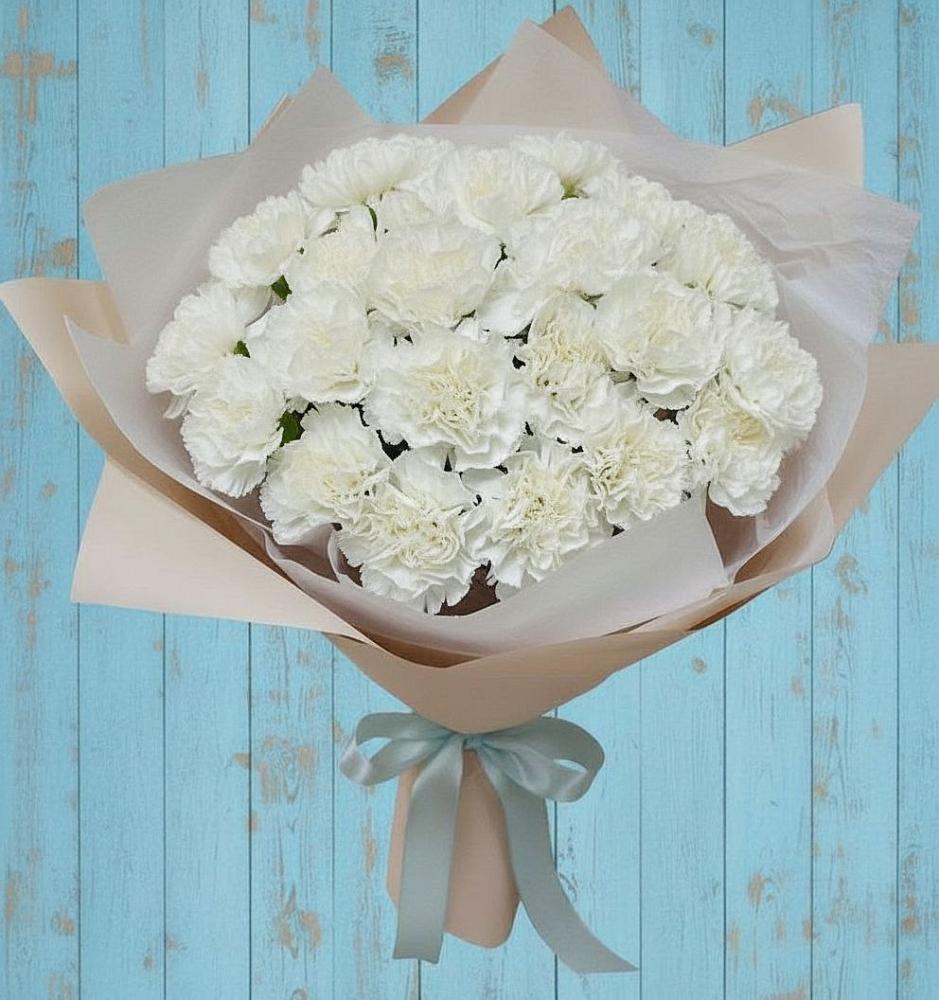 Букет цветов из: Гвоздики в Архангельске