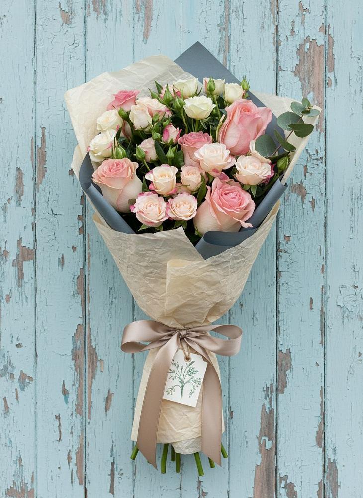 Букет цветов из: Розы в Архангельске