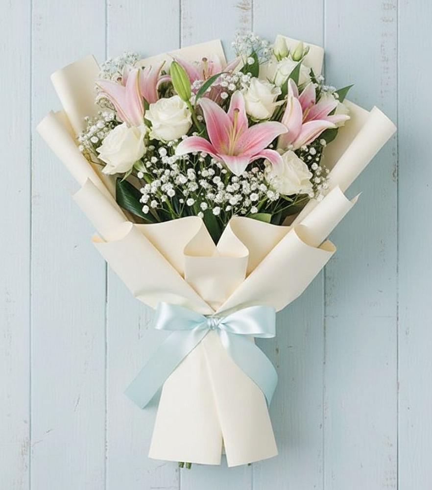 Букет цветов из: Лилии в Архангельске