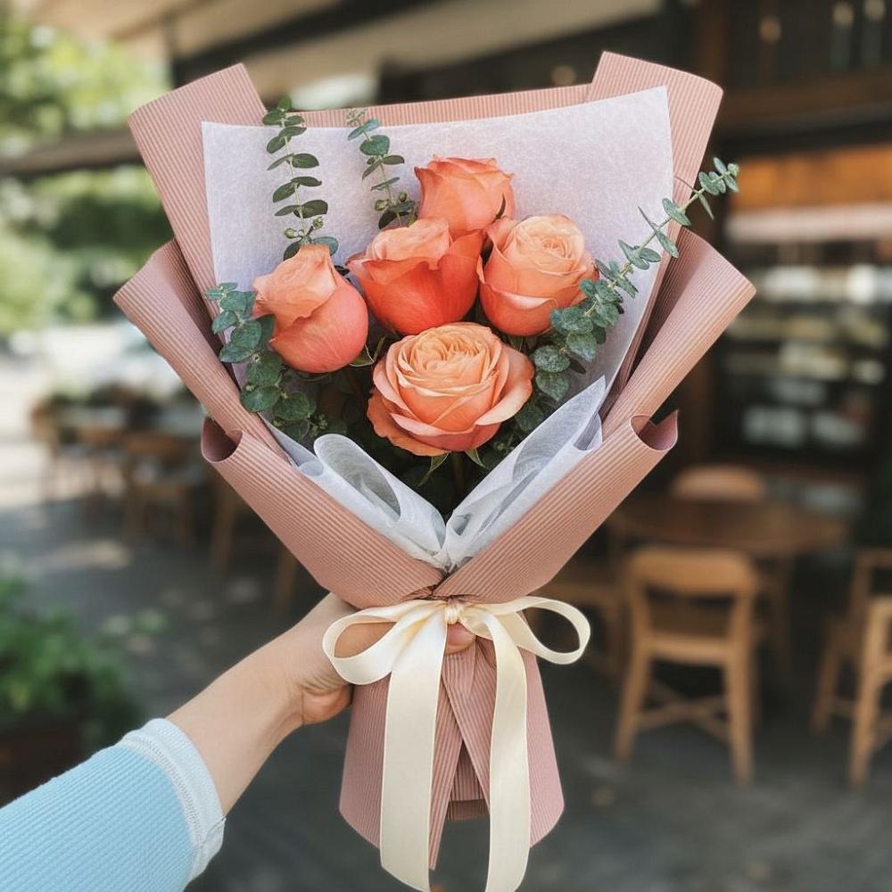 Букет цветов из: Розы в Архангельске