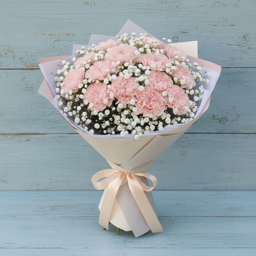 Букет цветов из: Гвоздики в Архангельске