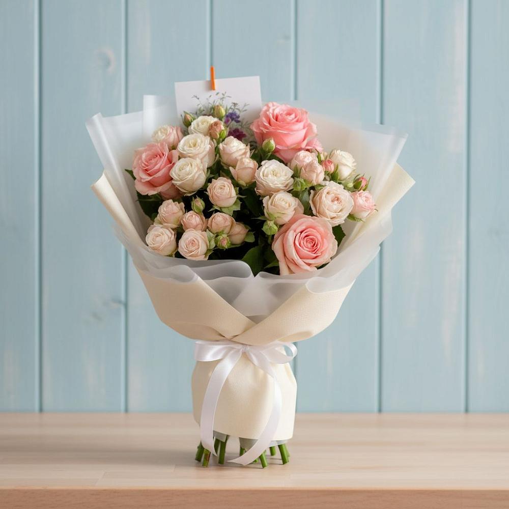 Букет цветов из: Розы в Архангельске