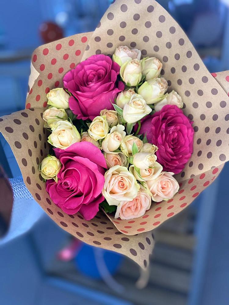 Букет цветов из: Розы в Архангельске