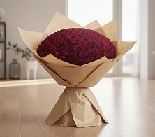 Букет 101 Красная роза в Архангельске