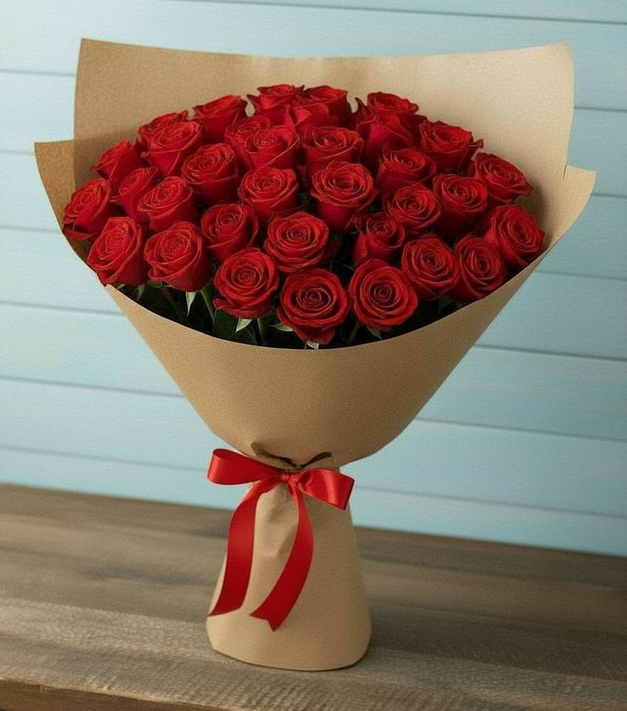 Букет Красные розы Милано в Архангельске