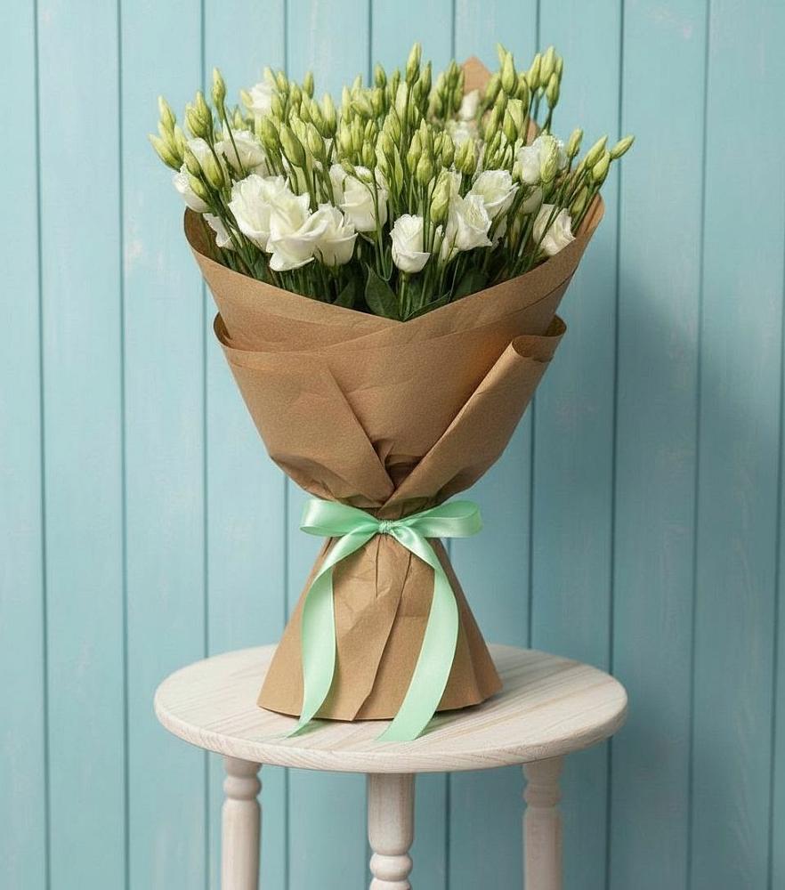 Букет цветов из: Лизиантусы в Архангельске