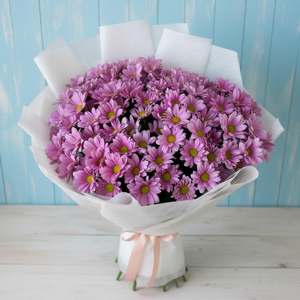 Букет цветов из: Хризантемы в Архангельске