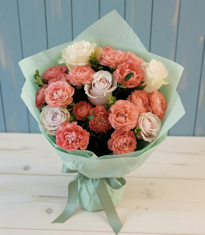 Букет цветов из: Розы в Архангельске