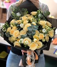 Букет цветов из:  Розы и Лизиантусы #REPLACE_PRED# Архангельске