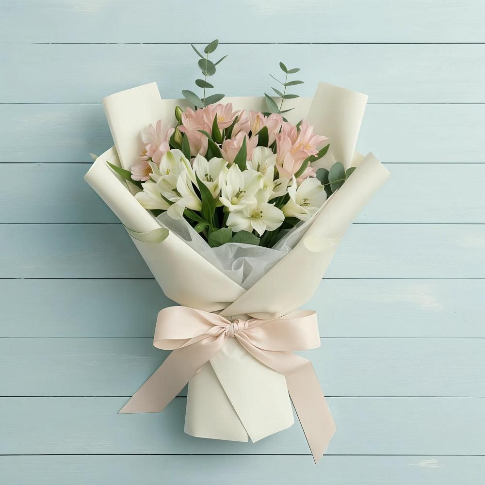 Букет цветов из: Альстромерии в Архангельске