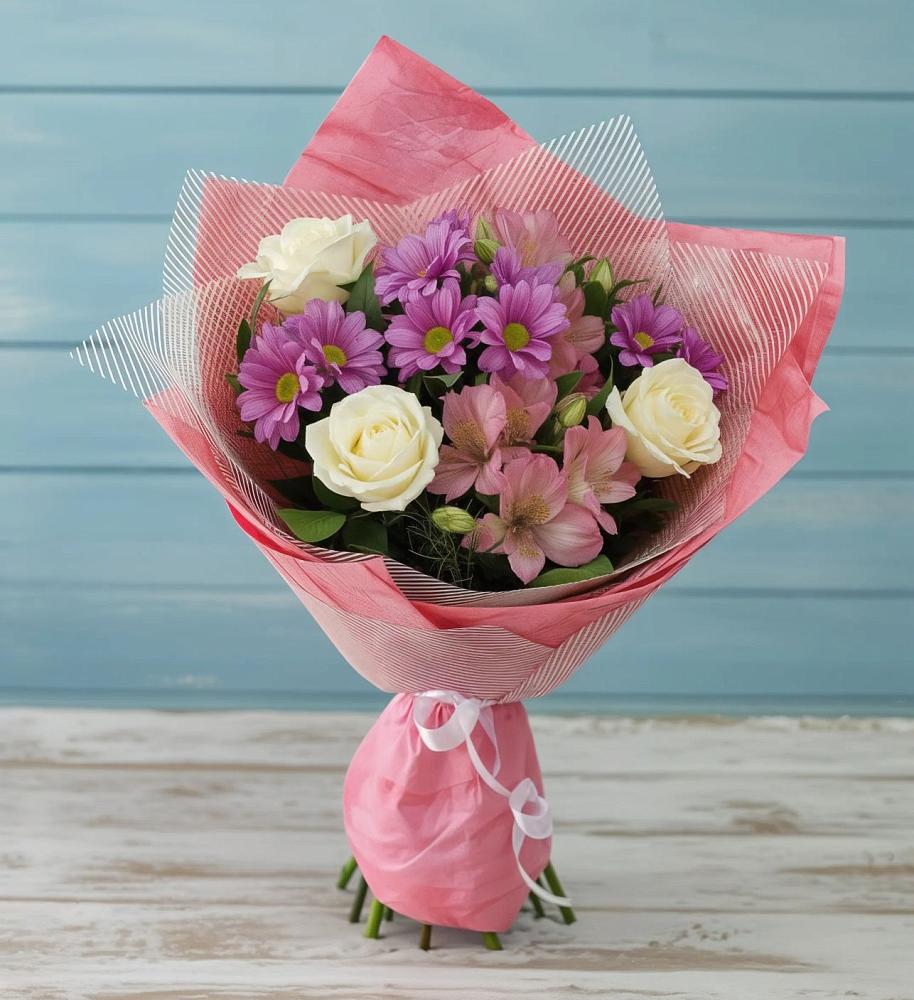 Букет цветов из: Герберы в Архангельске