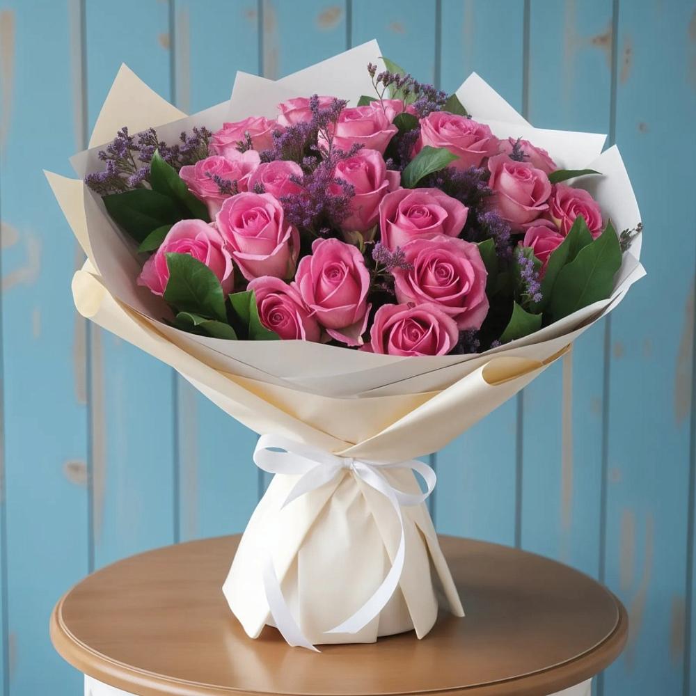 Букет цветов из: Розы в Архангельске